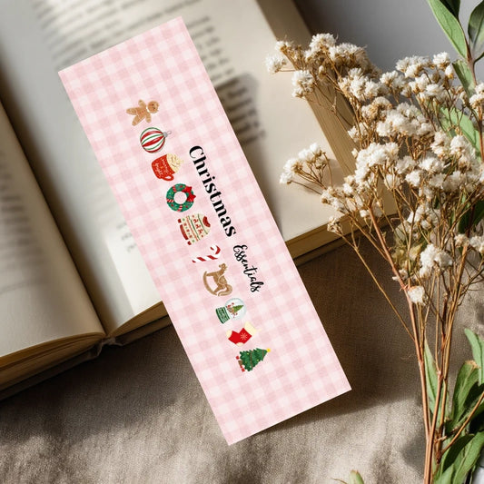 Christmas Essentials Bookmark