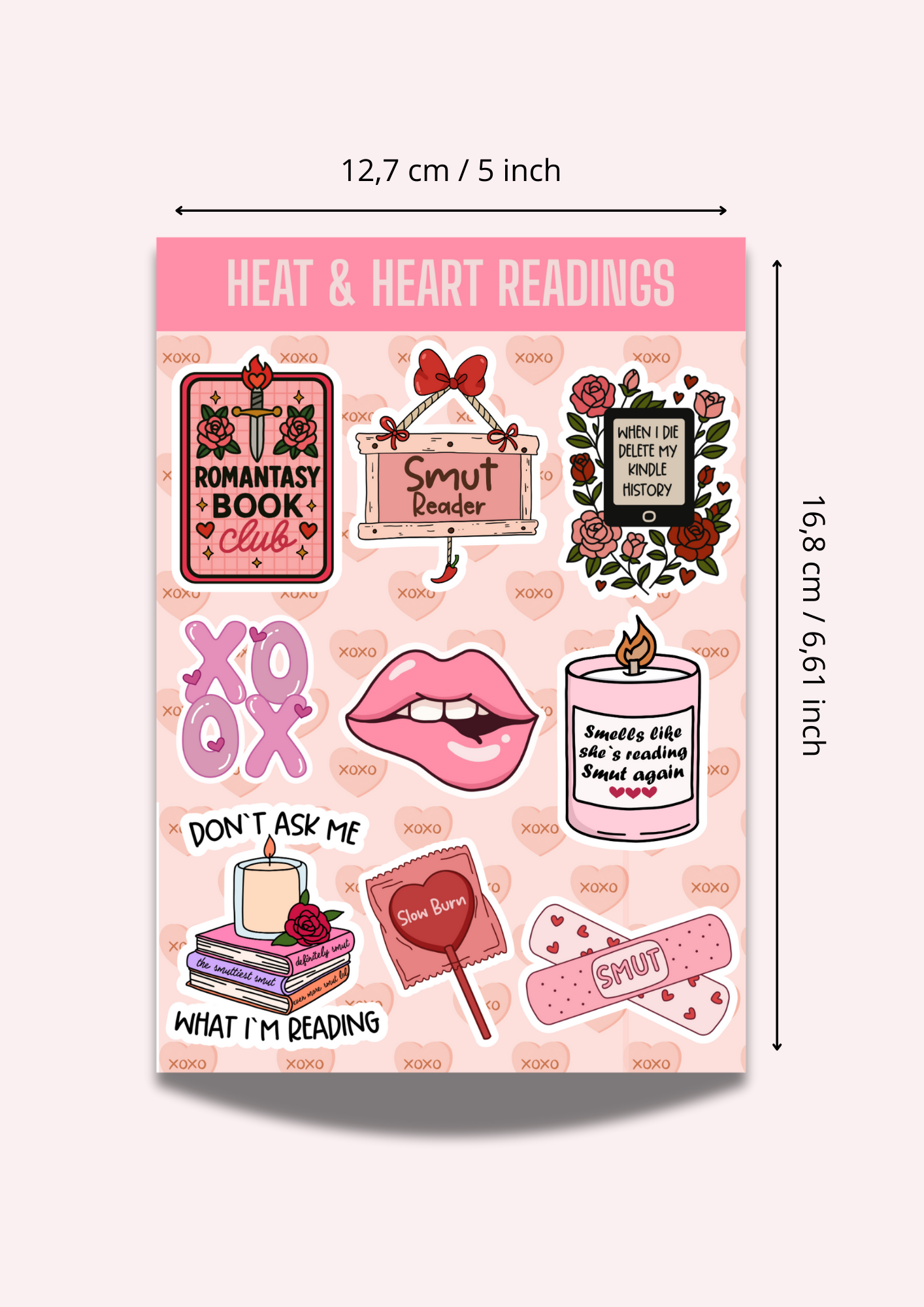 Heat & Hearth Readings Sticker Sheet
