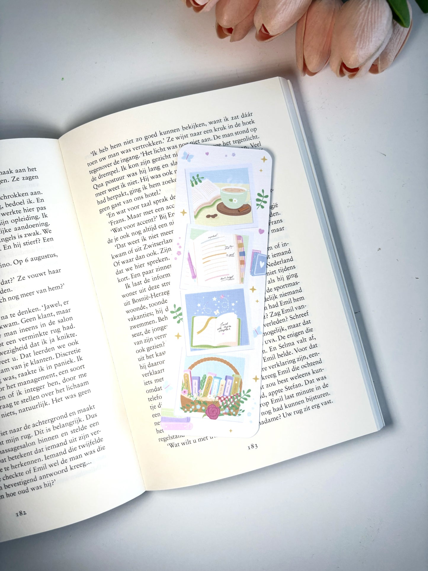 Cozy Reading Essentials Boekenlegger | Bookish Lifestyle Bookmark