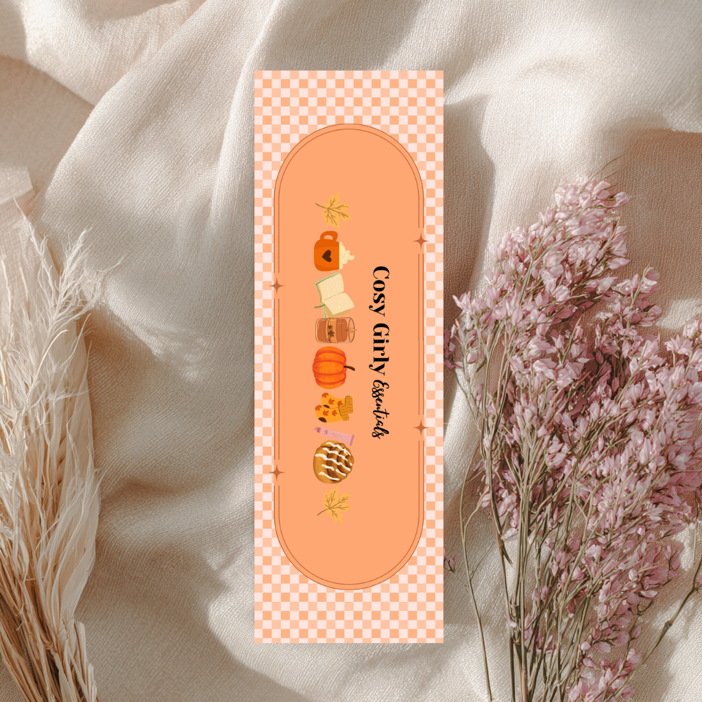 Cozy Girlie Essentials Bookmark