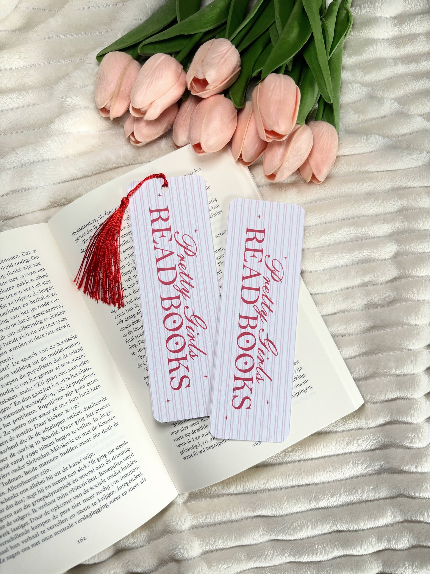 Pretty Girls Read Books Bookmark