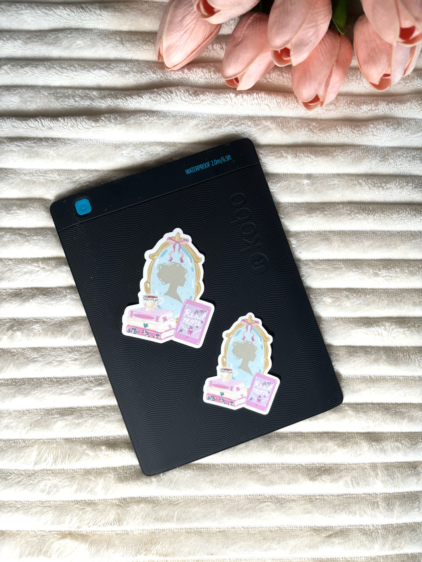 Regency Read More Die Cut Sticker
