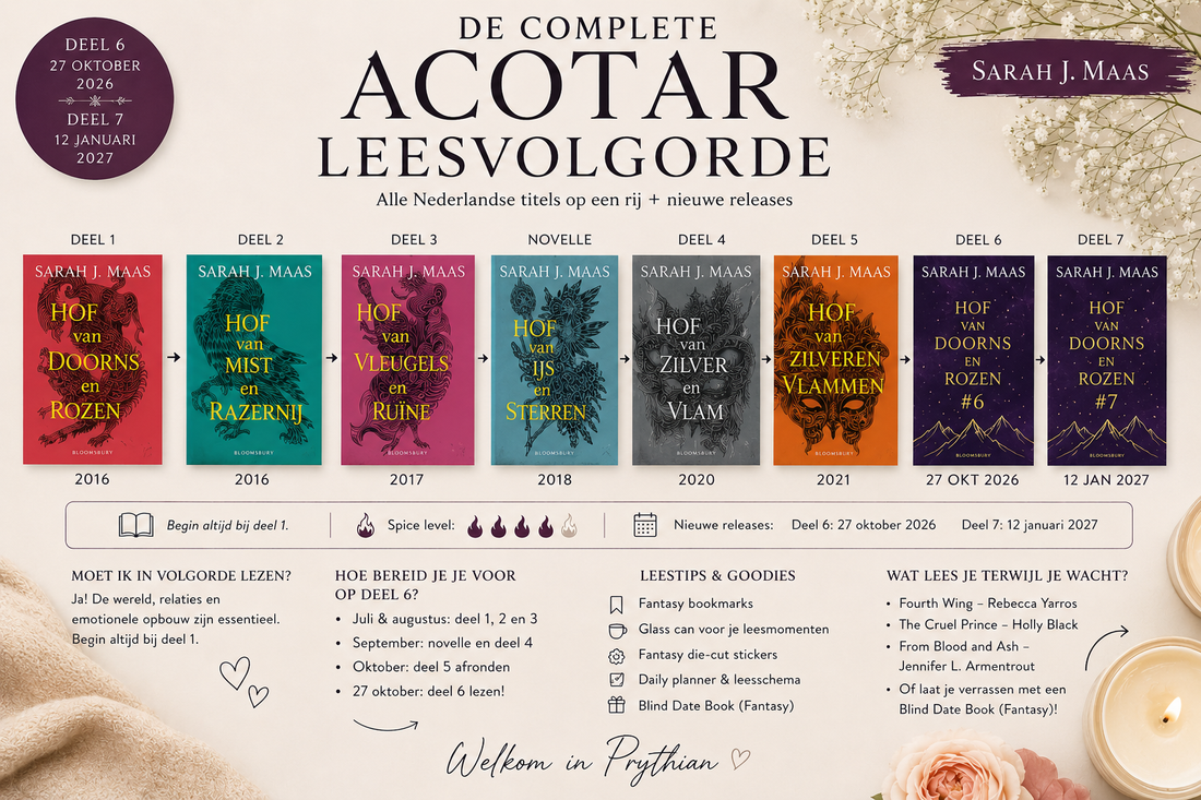 ACOTAR leesvolgorde: de complete gids voor Hof van Doorns en Rozen