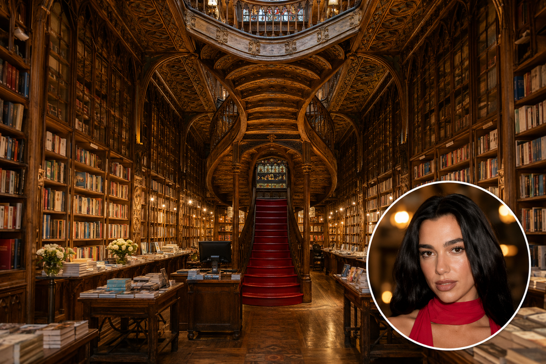 Dua Lipa just opened her own library for banned books and the internet is obsessed