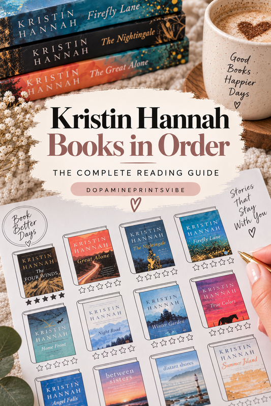 Kristin Hannah boeken volgorde: De Nachtegaal, Firefly Lane en alle romans (2026)