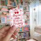 Cherry Coquette Die Cut Sticker