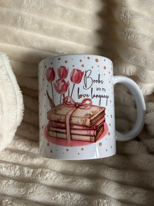 Books Are My Love Language 11oz Mug