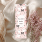 Cute Coquette Pink Halloween Bookmark