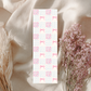 Coquette Bookmark | Pink Flowers Bow Tie