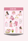 Clean Girl Sticker Sheet