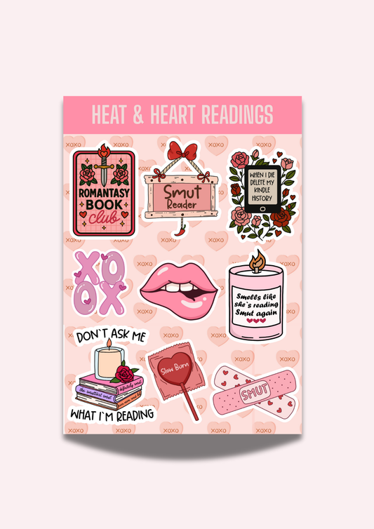 Heat & Hearth Readings Sticker Sheet