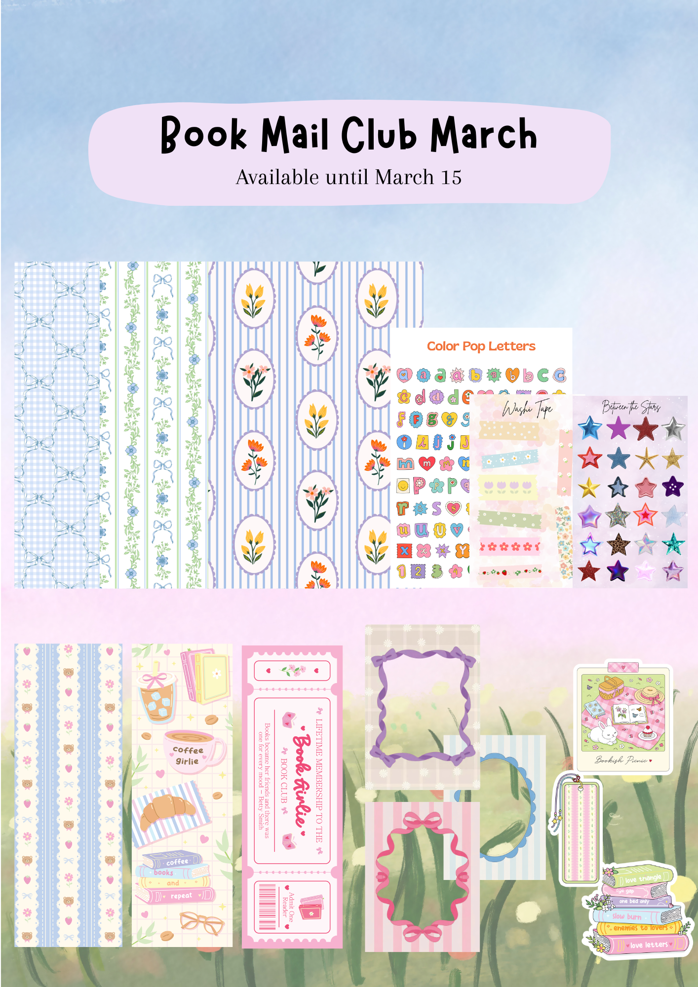 Book Mail Club March