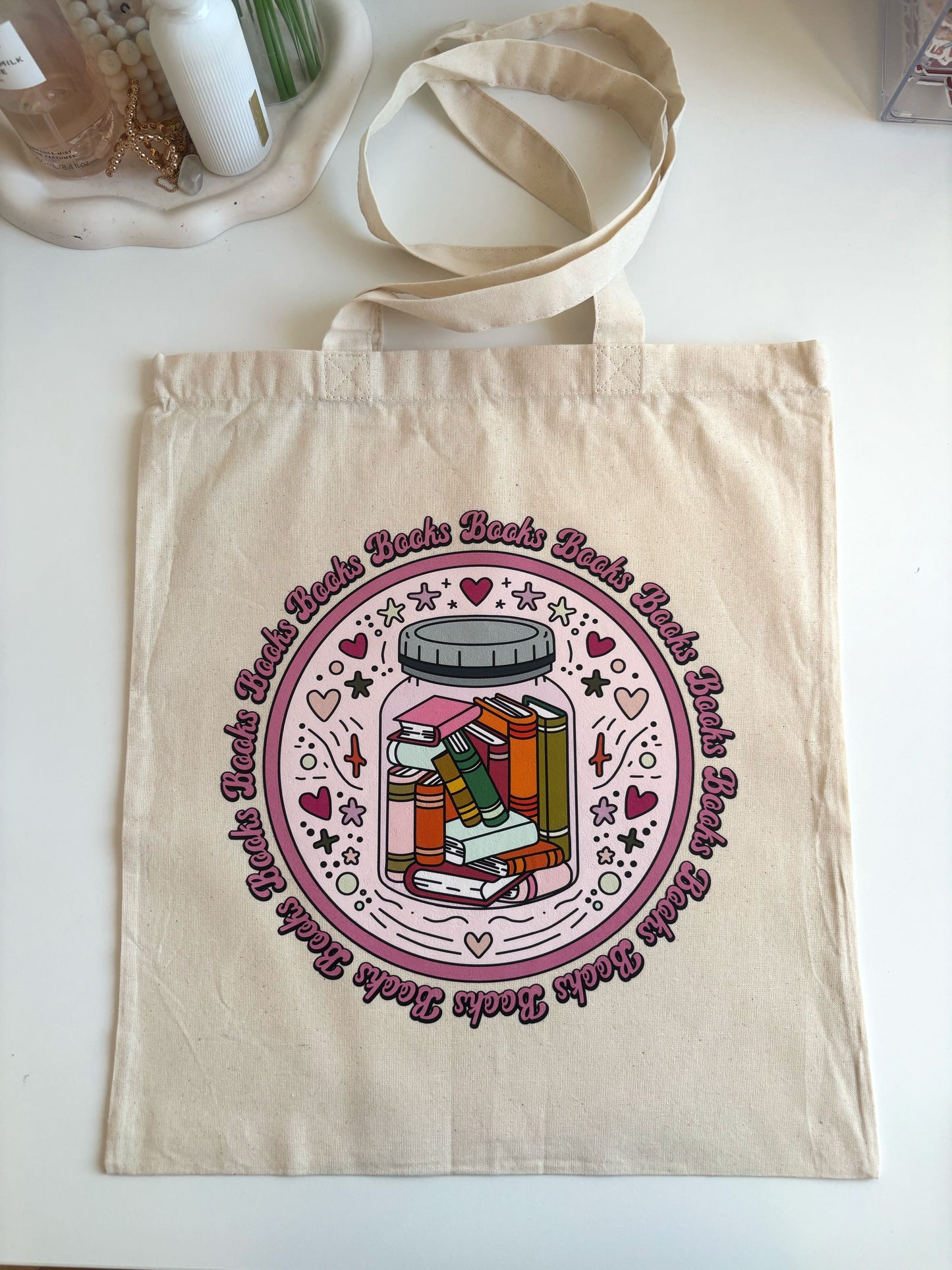 Books Tote Bag | Katoenen Book Lover Tas