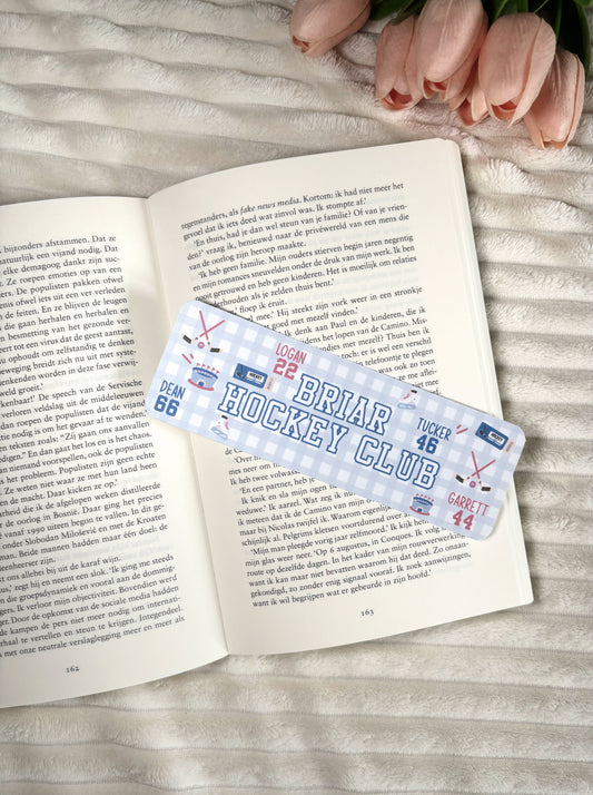Briar University Hockey Bookmark