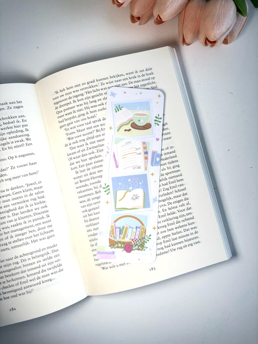 Cozy Reading Essentials Boekenlegger | Bookish Lifestyle Bookmark