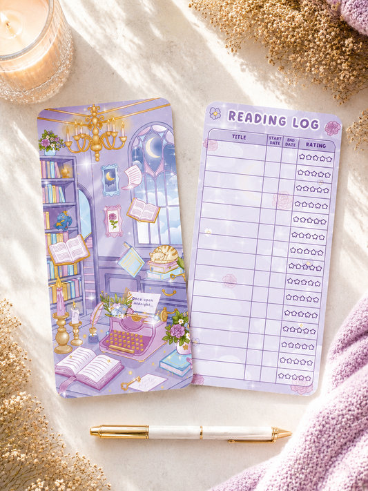 Reading Log | Book Tracker & Reading Journal (Kies jouw design)