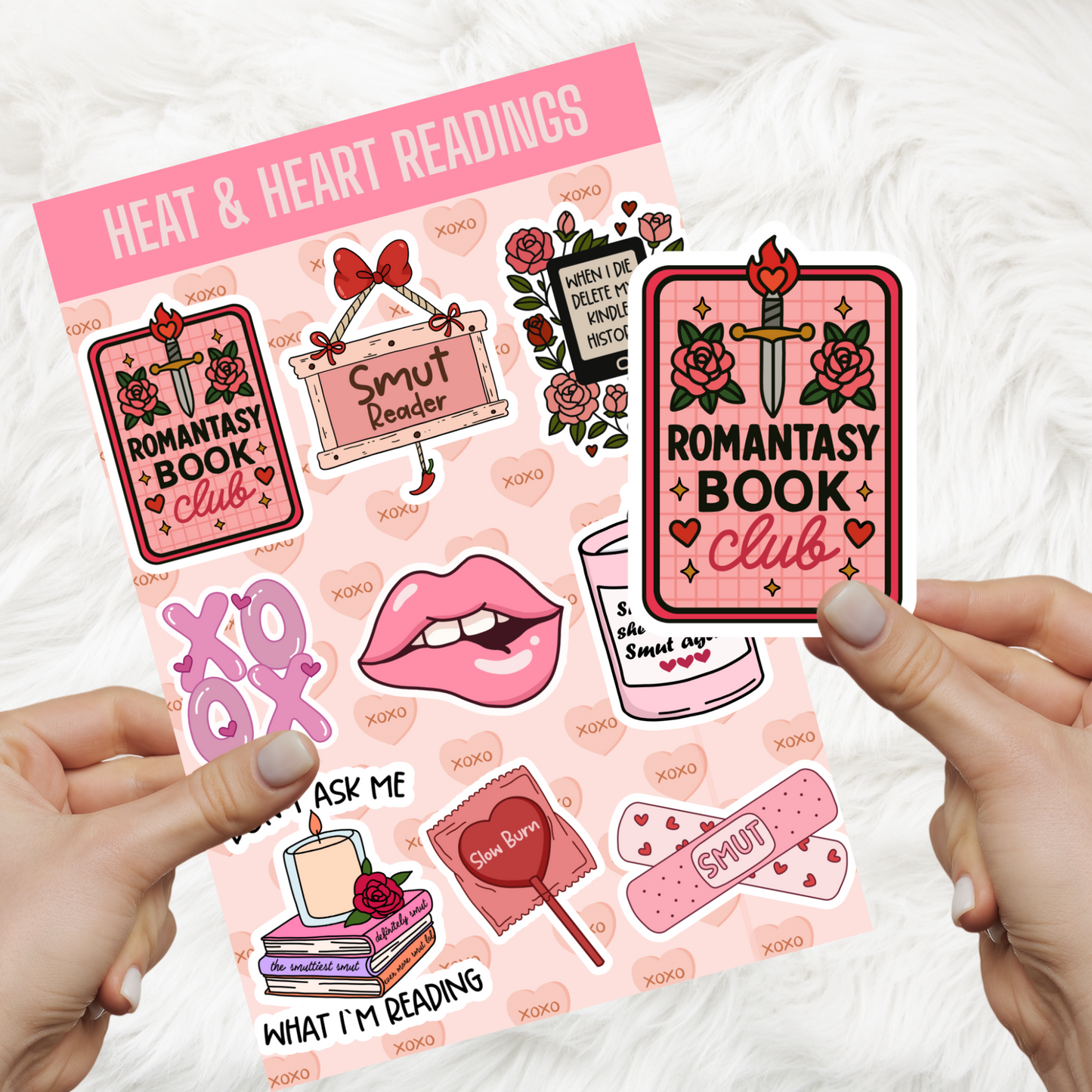 Heat & Hearth Readings Sticker Sheet