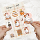 Falling for Coquette Sticker Sheet