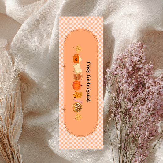 Cozy Girlie Essentials Bookmark