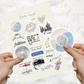 Taylor Swift Folklore Sticker Sheet