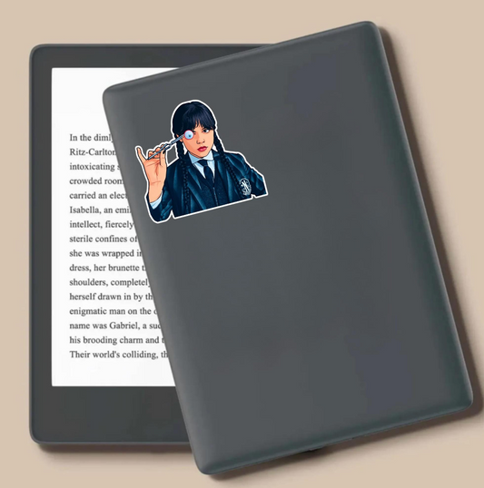 Wednesday Addams Die Cut Sticker