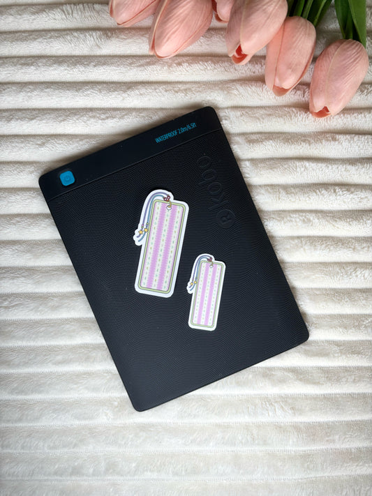 Spring Bookmark Die Cut Sticker