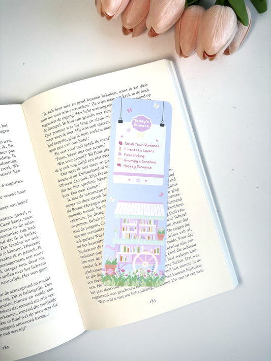 Today's Flavors Boekenlegger | Romance Tropes Bookmark